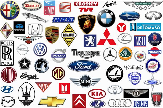 لوگوهای خودروسازان و معنی آنها
